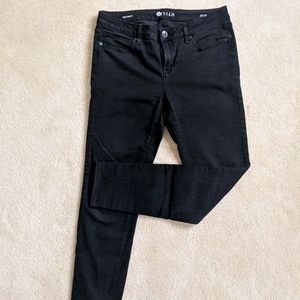 Black Stylus skinny jeans, size 8/29